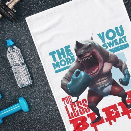 シャークファイター引用文タオル ハンドタオル