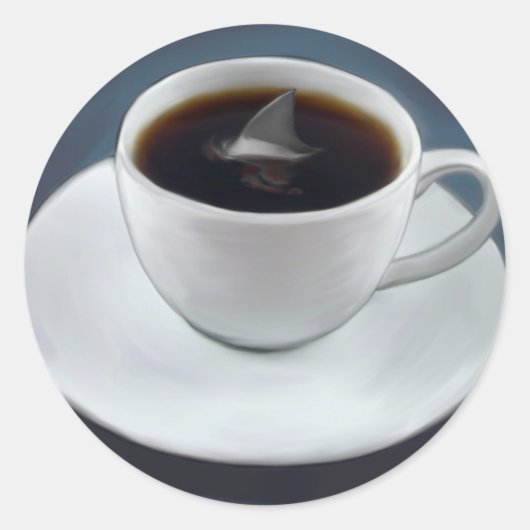 シャークフィンコーヒーシール ラウンドシール (正面)