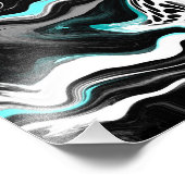 シャークフィン抽象芸術アート フォトプリント            (角)