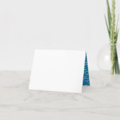 シャークブルークールキッズバースデーパーティーサンキューカード 招待状 (裏面)