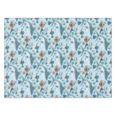 シャークブルーシー海魚動物テーマ少年パーティー テーブルクロス (正面(横))