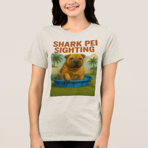シャークペイため息:裏庭ウォーターズエディション トライブレンドTシャツ