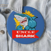 シャークボタンおじさん 缶バッジ (インサイチュ)