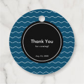 シャークボーイネイビーブループール誕生日 フェイバータグ (裏面)