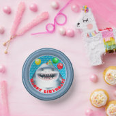 シャークポートホール誕生日パーティー ペーパーボウル (パーティー)