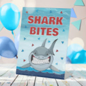 シャークモダンボーイズ誕生日海食品 台座サイン