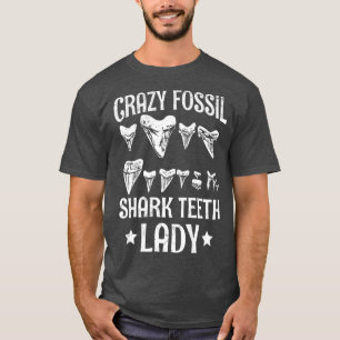 シャークモティヴェスコレクションデザインフォーアメガロドン Tシャツ
