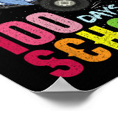 シャークモンスタートラック100日のスクールアパレル ポスター (角)