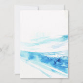 シャークライドサマーパーティー誕生日 招待状 (裏面)