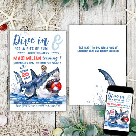 シャークライド2プールパーティー 招待状