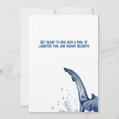 シャークライド2プールパーティー 招待状 (裏面)