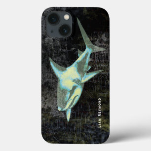 シャーク動揺してブラック iPhone 13ケース