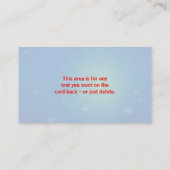 シャーク実在エステート名刺 名刺 (裏面)