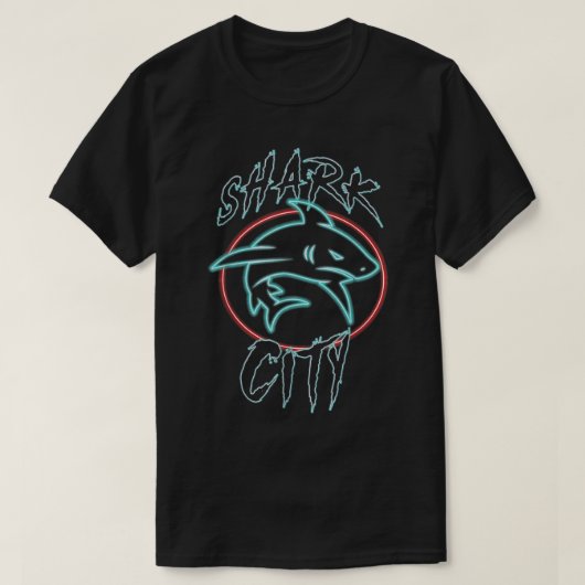 シャーク市，サンノゼ野蛮人，サンジョー， 408, SJサン Tシャツ (デザイン正面)