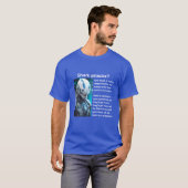シャーク攻撃(v2 dark) Tシャツ (正面フル)