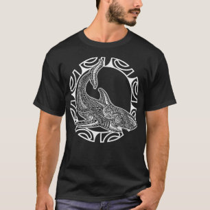 シャーク文化のシンボルのハッカ・マオリ舞踊ニュージーランド Tシャツ
