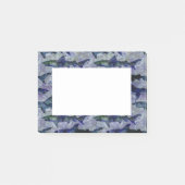 シャーク模様(紫と青) ポストイット (正面)