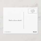 シャーク歯医者は、あなたの恐怖ポストカードよりも強くしなさい ポストカード (裏面)