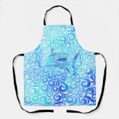 シャーク渦巻形の エプロン (正面)