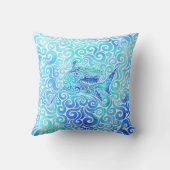 シャーク渦巻形の クッション (裏面)