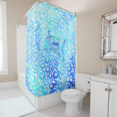シャーク渦巻形の シャワーカーテン (インサイチュ)