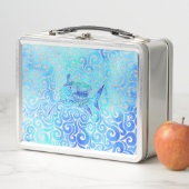 シャーク渦巻形の メタルランチボックス (インサイチュ)