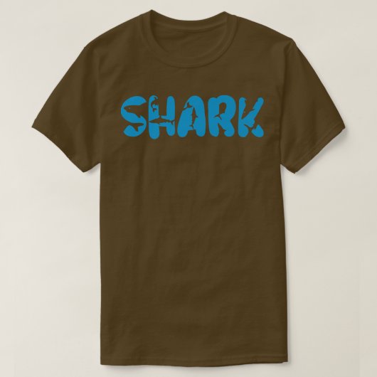 シャーク素晴らしホワイトシャーク海科学海洋生物 Tシャツ (デザイン正面)