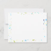 シャーク誕生日サンキュー サンキューカード (裏面)