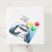 シャーク誕生日サンキュー フェイバータグ (インサイチュ)