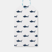 シャーク誕生日パーティーありがとう ギフトタグ (裏面)