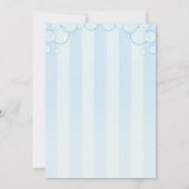 シャーク誕生日パーティー招待少年の夏 招待状 (裏面)