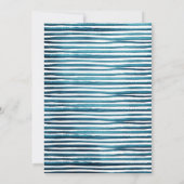 シャーク誕生日 招待状 (裏面)