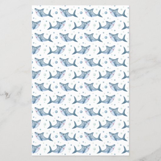 シャーク赤ちゃんシャワーあなたの財布のゲームの中にあるものを チラシ (裏面)