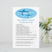 シャーク赤ちゃんシャワーゲームをどれだけ知っているか (スタンド正面)