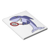 シャーク遊のテニス漫画 ノートパッド (アングル)