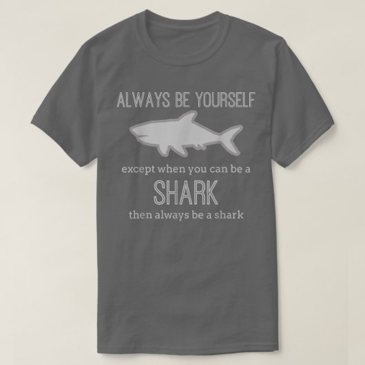 シャーク面白いサメの愛最高の者に対してシャーク・ウィーク Tシャツ (デザイン正面)