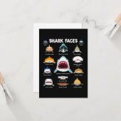 シャーク顔ズシャルカホリック カード (正面/裏面インサイチュ)