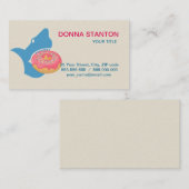 シャーク食べはドーナツだ 名刺 (正面/裏面)