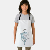 シャーク・アズ・フィッシャーと魚釣り・ロッド エプロン (インサイチュ)