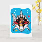 シャーク・アタック！ カード (黄色い花)