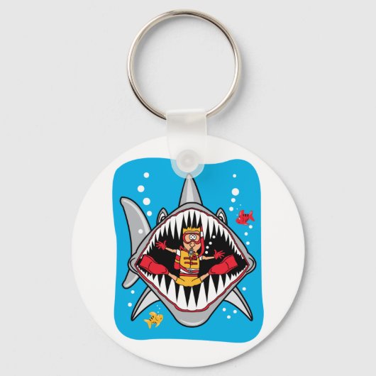 シャーク・アタック！ キーホルダー (正面)
