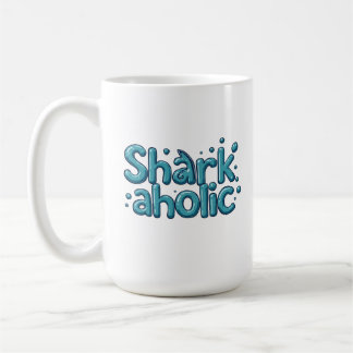 シャーク・アホリック コーヒーマグカップ