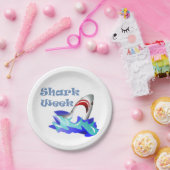 シャーク・ウィーク ペーパープレート (パーティー)