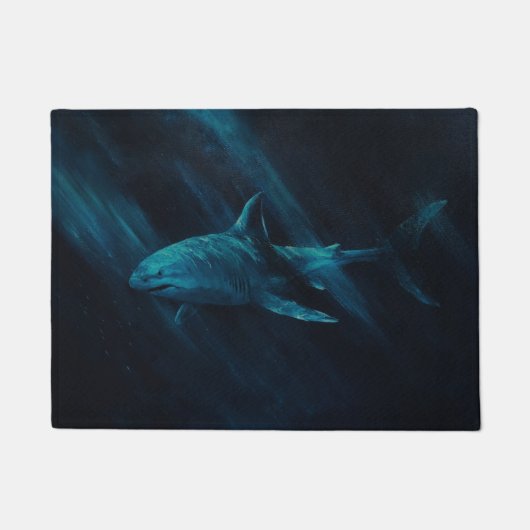 シャーク オリジナル 18 x 24 ドアマット (正面)