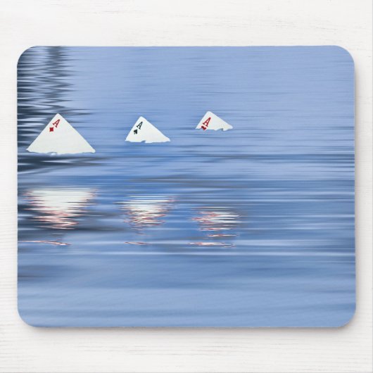 シャーク(カード) マウスパッド (正面)