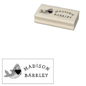 シャーク・キッドのかわいいかわいいの名前ラバースタンプ ラバースタンプ (押印)