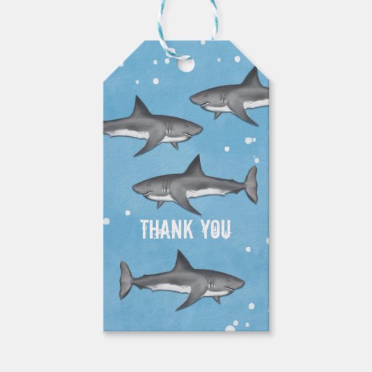 シャーク ギフトタグ (正面)
