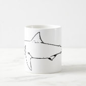 シャーク コーヒーマグカップ (中央)