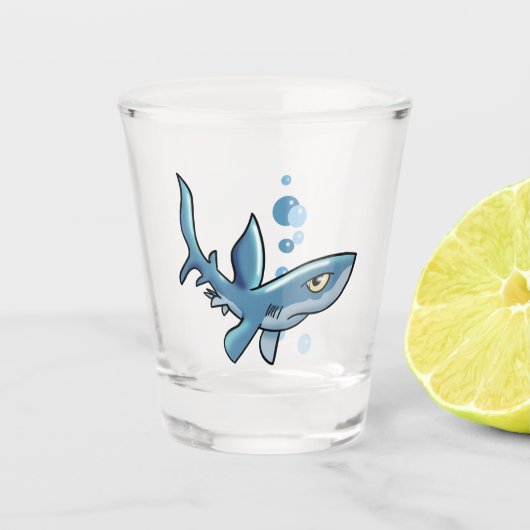 シャーク ショットグラス (正面)