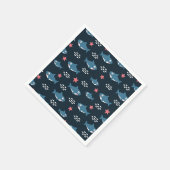 シャーク スタンダードカクテルナプキン (角)